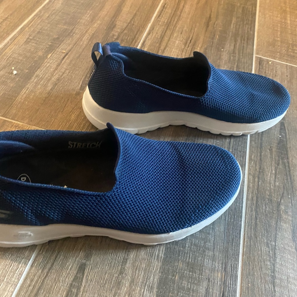 Dr. Scholls Work In Comfort Shoe Navy Sz 10